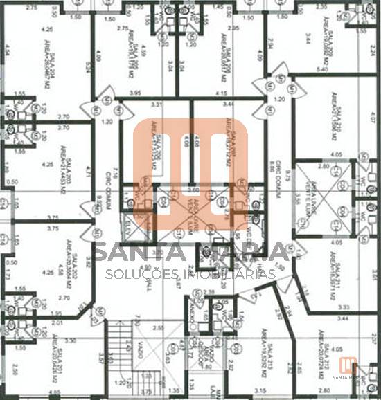Condomínio Uno Office Empresarial em Nova Aliança, Ribeirão Preto - Planta - foto 2 código 1535