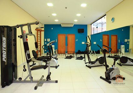 Condomínio Higienópolis Flat Ribeirão Preto - Comfort Inn em Centro, Ribeirão Preto - Fitness - foto 3 código 1627