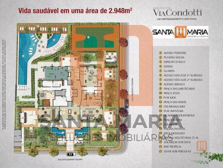 Condomínio Via Condotti em Centro, Sertãozinho - Planta - foto 3 código 2284