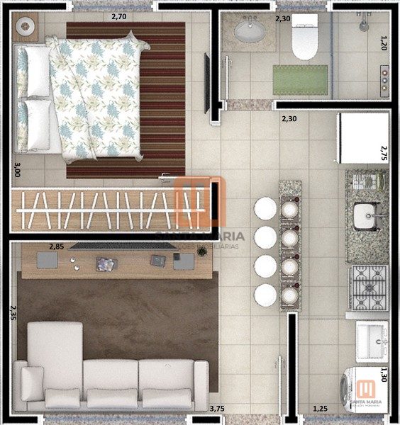 Condomínio Residencial Aspen em Monte Alegre, Ribeirão Preto - Planta - foto 4 código 3108