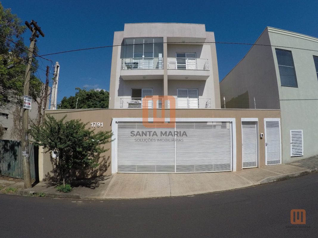 Condomínio Topazio 3 em Monte Alegre, Ribeirão Preto - Fachada Condominio - foto 1 código 3182