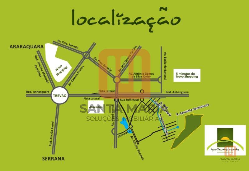 Condomínio Jardim Horizonte Verde em Parque São Sebastião, Ribeirão Preto - Mapa - foto 2 código 3300