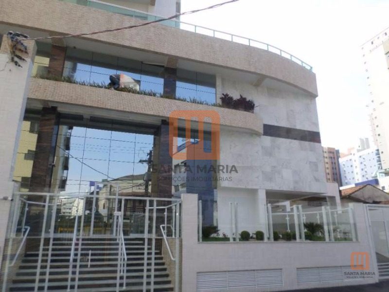 Condomínio Praia Reis em Campo Aviação, Praia Grande - Fachada Condominio - foto 1 código 3436