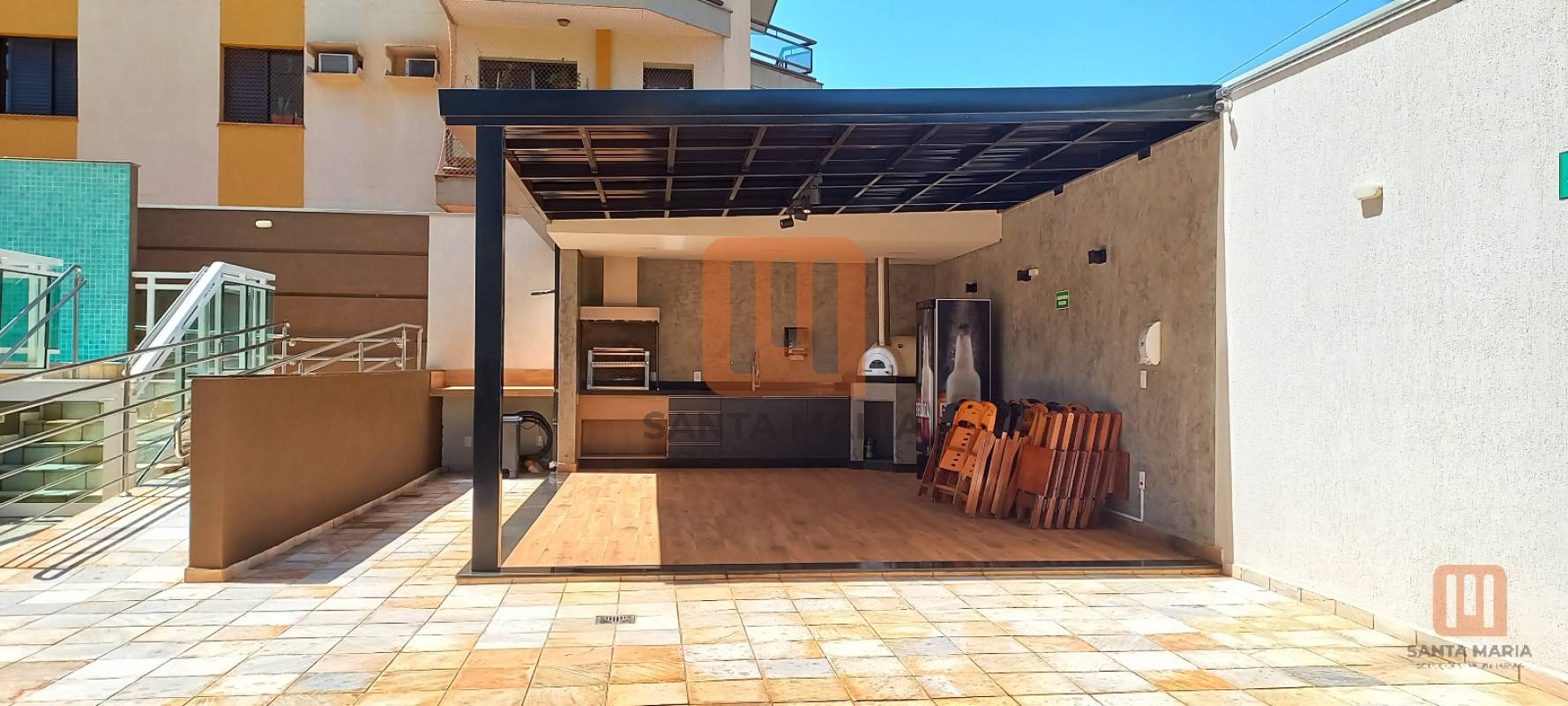 Condomínio Grandview Terrace em Jardim Botanico, Ribeirão Preto - Espaço gourmet - foto 3 código 3446