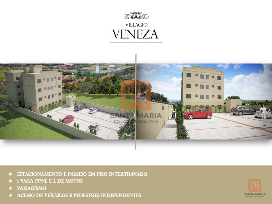 Condomínio Villagio Veneza em Jardim Zara, Ribeirão Preto - Garagem - foto 2 código 3473