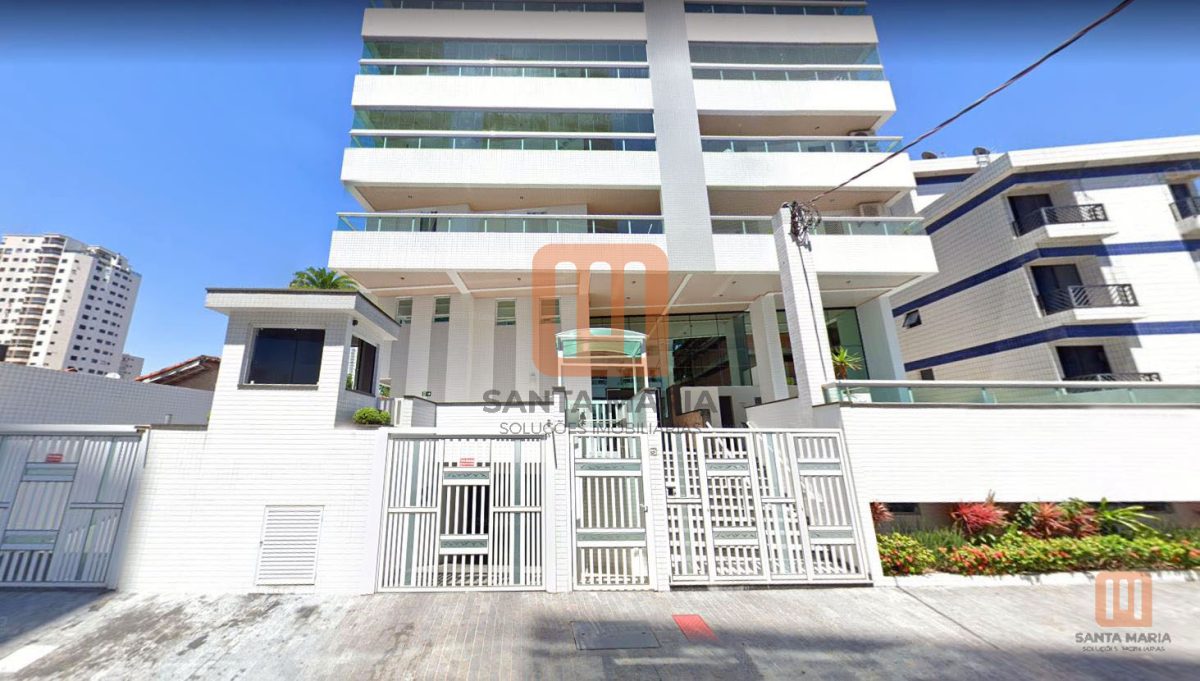 Condomínio Monte Castelo em Campo Aviação, Praia Grande - Fachada Condominio - foto 1 código 3556