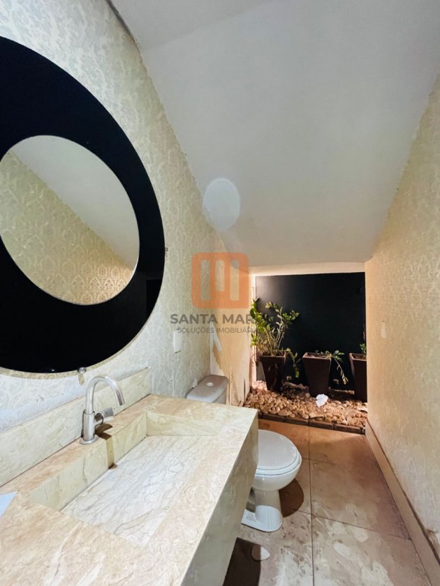 Casa para alugar em Jardim Sumaré, Ribeirão Preto - Lavabo (unidade) - foto 5 código 10540