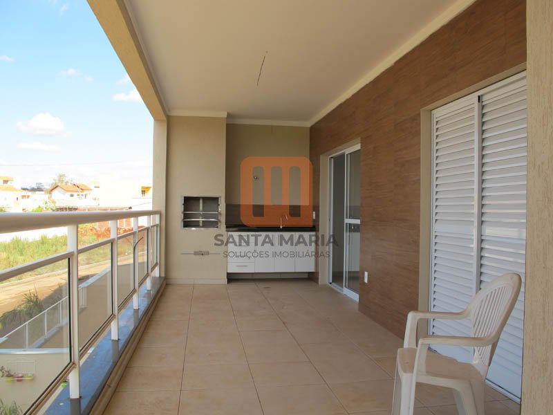 Apartamento para comprar em Jardim Botanico, Ribeirão Preto - Varanda/Sacada (unidade) - foto 3 código 18434