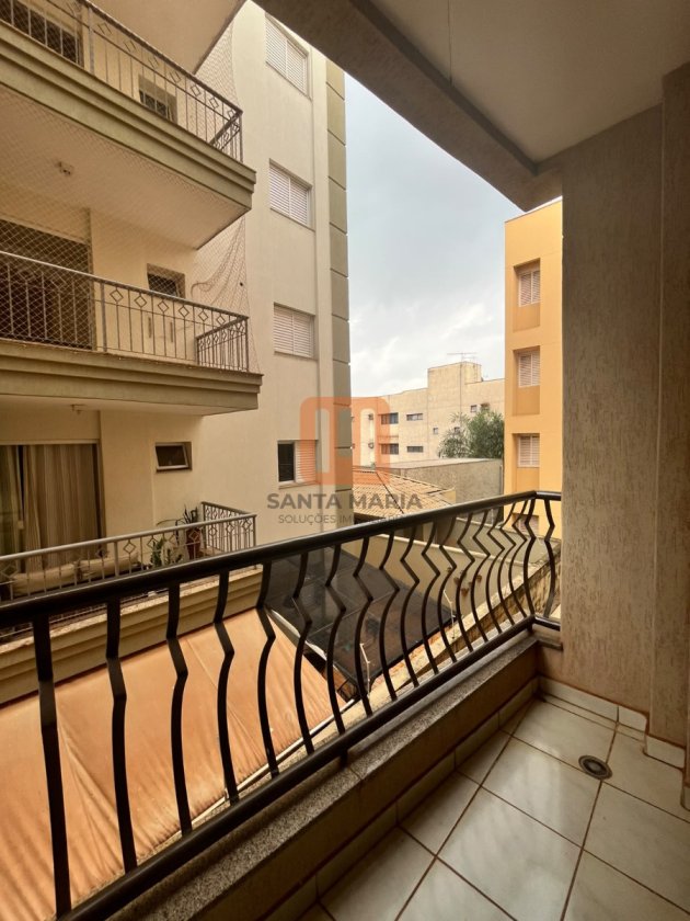 Apartamento para alugar em Jardim Ana Maria, Ribeirão Preto - Varanda/Sacada (unidade) - foto 3 código 21978