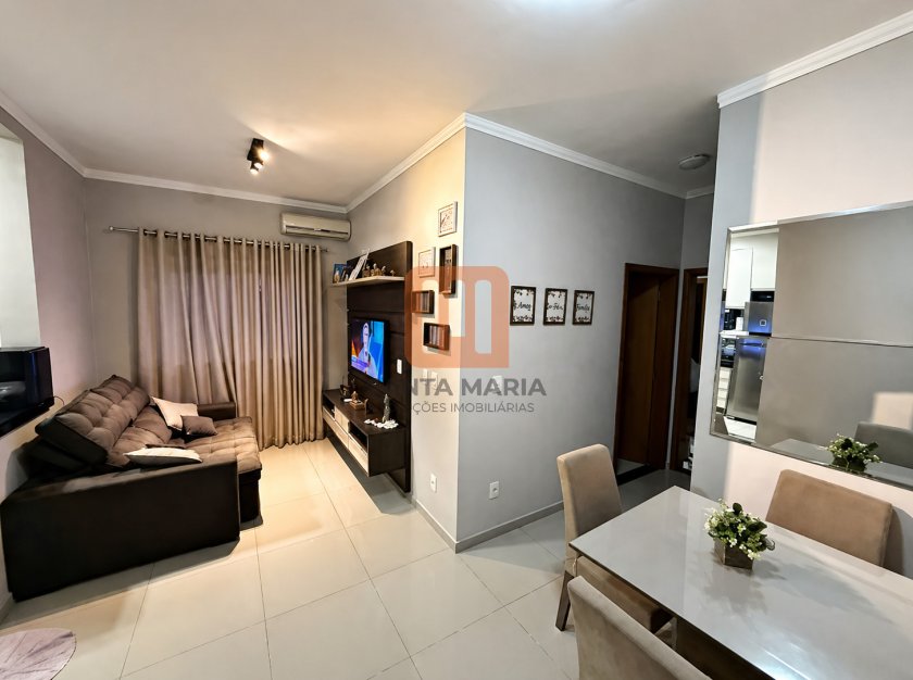 Apartamento para comprar no condomínio Solar Vitoria em Greenville, Ribeirão Preto - código 25107