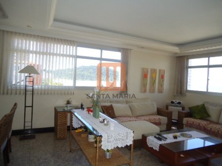 Apartamento para comprar em Canto Do Forte, Praia Grande - Sala (unidade) - foto 3 código 25499
