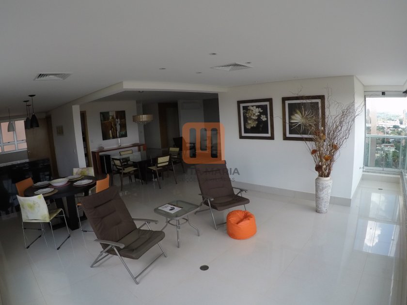Apartamento para comprar em Bosque Das Juritis, Ribeirão Preto - Varanda/Sacada (unidade) - foto 3 código 32030