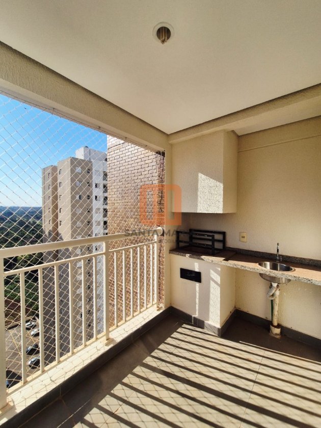 Apartamento para alugar em Vila Do Golfe, Ribeirão Preto - Varanda/Sacada (unidade) - foto 3 código 32070