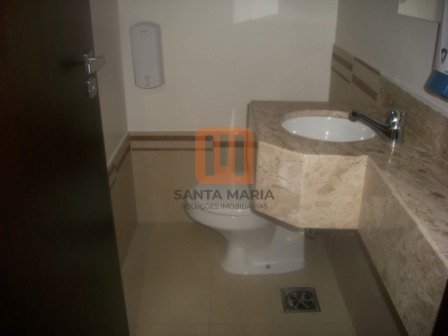 Sala comercial para alugar em Ribeirânia, Ribeirão Preto - Banheiro/lavabo (unidade) - foto 2 código 34637