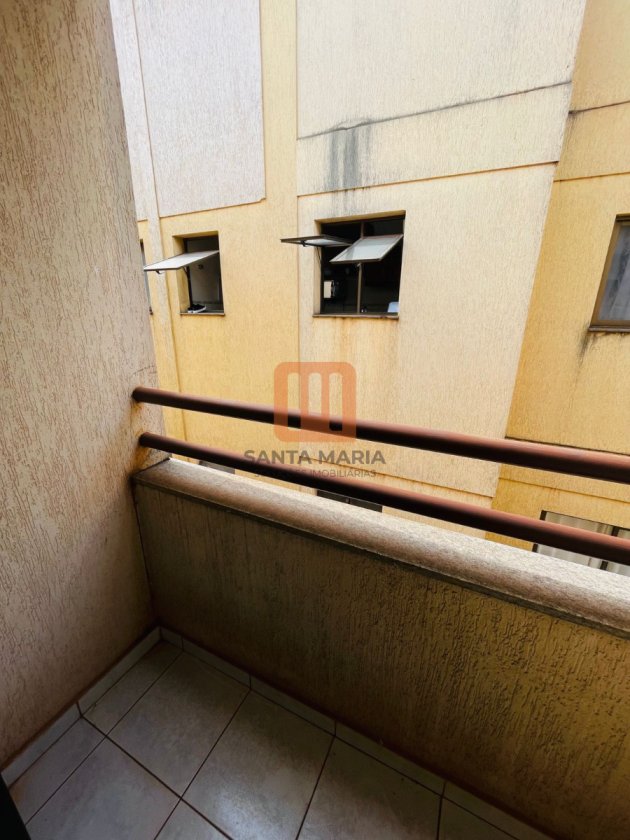 Apartamento para alugar em Jardim Irajá, Ribeirão Preto - Varanda/Sacada (unidade) - foto 3 código 35096