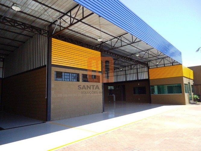 Salão-Galpão para alugar em Parque Industrial Anhanguera, Ribeirão Preto - Garagem/estacionamento (unidade) - foto 4 código 35890