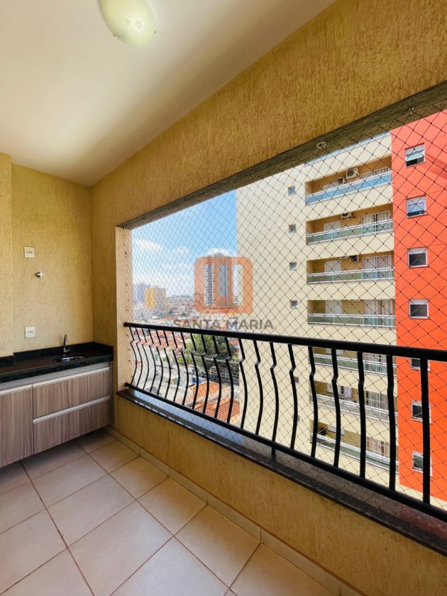 Apartamento para comprar em Jardim Paulista, Ribeirão Preto - Varanda/Sacada (unidade) - foto 3 código 37406