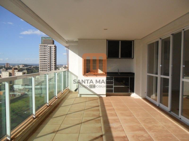 Apartamento para alugar em Jardim Botanico, Ribeirão Preto - Varanda/Sacada (unidade) - foto 3 código 37776