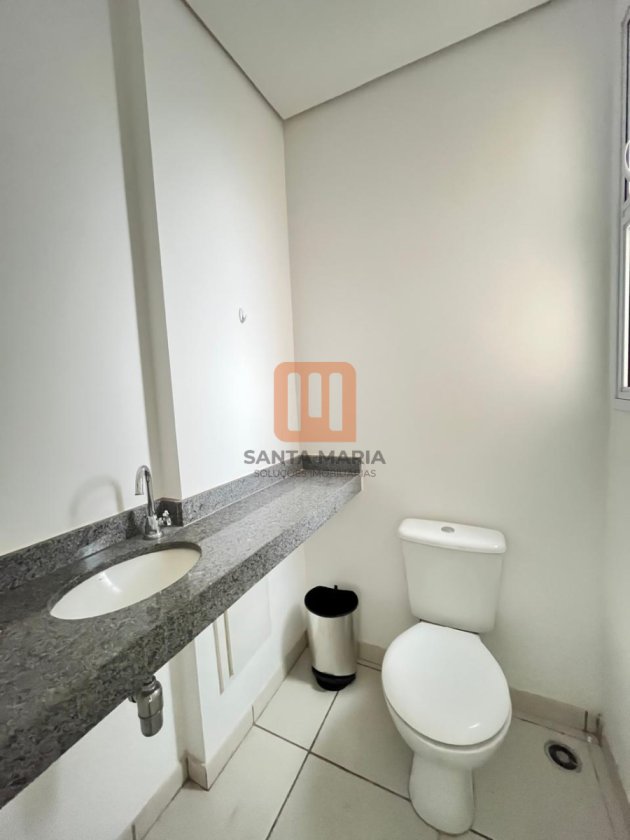 Sala comercial para alugar em Nova Ribeirânia, Ribeirão Preto - Banheiro/lavabo (unidade) - foto 3 código 38184