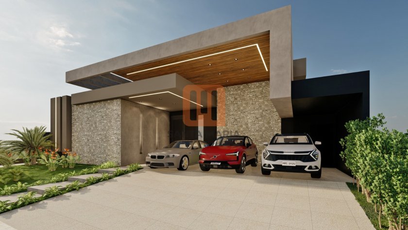 Casa para comprar em Cond. Villa Europa (Rod.Rib-Bonfim), Ribeirão Preto - Fachada Unidade (unidade) - foto 3 código 41846