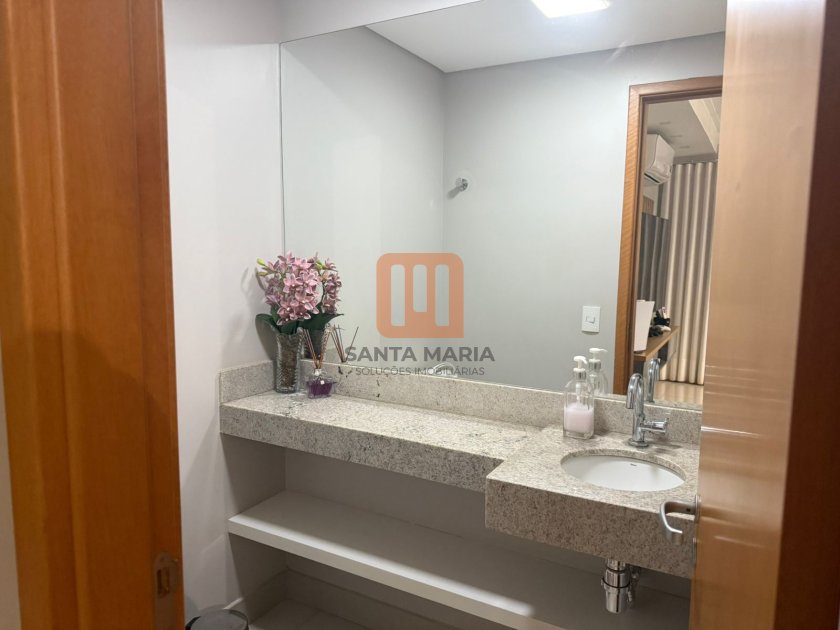 Apartamento para comprar em Jardim Botanico, Ribeirão Preto - Banheiro/lavabo (unidade) - foto 3 código 42086