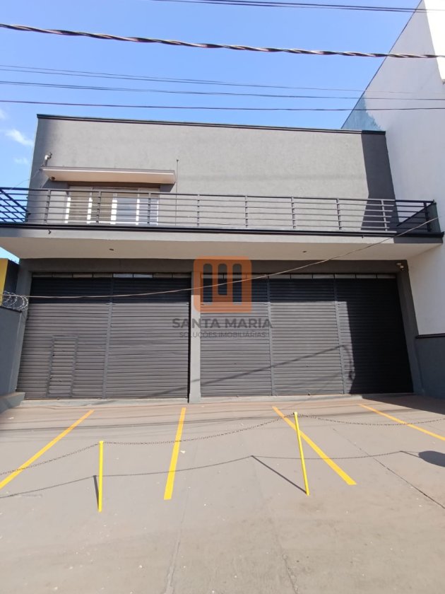 Salão-Galpão para alugar em Jardim América, Ribeirão Preto - Fachada Unidade (unidade) - foto 2 código 43586