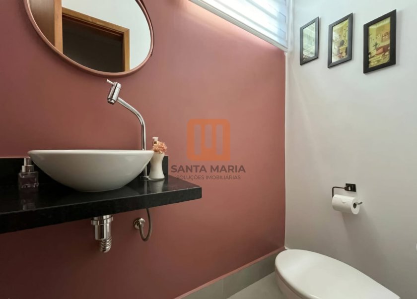 Casa para comprar em Jardim Irajá, Ribeirão Preto - Lavabo (unidade) - foto 4 código 4406
