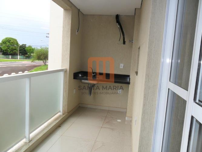 Apartamento para comprar em Jardim Paulistano, Ribeirão Preto - Varanda/Sacada (unidade) - foto 3 código 44553