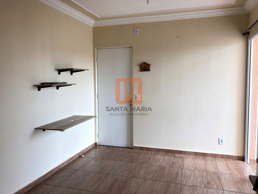Apartamento para comprar em Geraldo Correia de Carvalho, Ribeirão Preto - Sala (unidade) - foto 2 código 45374