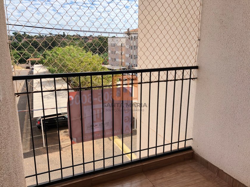 Apartamento para comprar em Geraldo Correia de Carvalho, Ribeirão Preto - Varanda/Sacada (unidade) - foto 3 código 45374