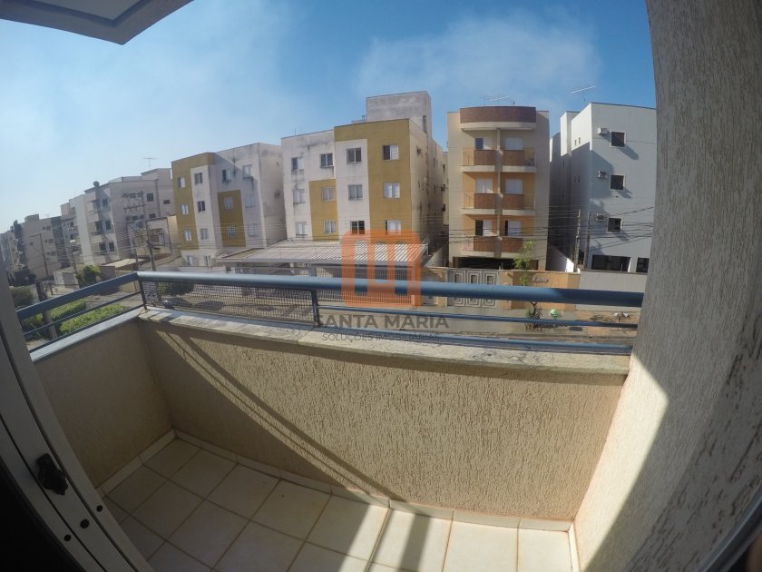Apartamento para alugar em Jardim Ana Maria, Ribeirão Preto - Varanda/Sacada (unidade) - foto 2 código 47584
