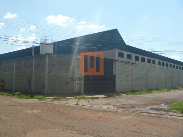 Salão-Galpão em Parque Industrial Tanquinho, Ribeirão Preto