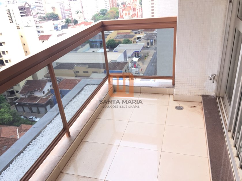 Apartamento para comprar em Centro, Ribeirão Preto - Varanda/Sacada (unidade) - foto 3 código 55290