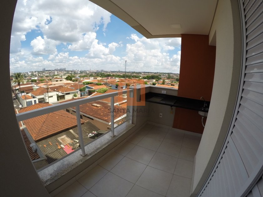 Apartamento para comprar em Vila Tibério, Ribeirão Preto - Varanda/Sacada (unidade) - foto 3 código 56794