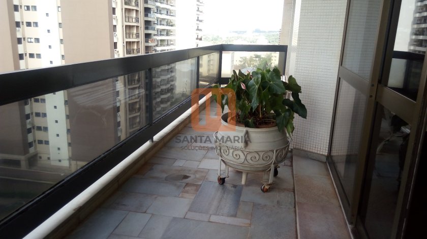Apartamento para comprar em Higienopolis, Ribeirão Preto - Varanda/Sacada (unidade) - foto 3 código 57514