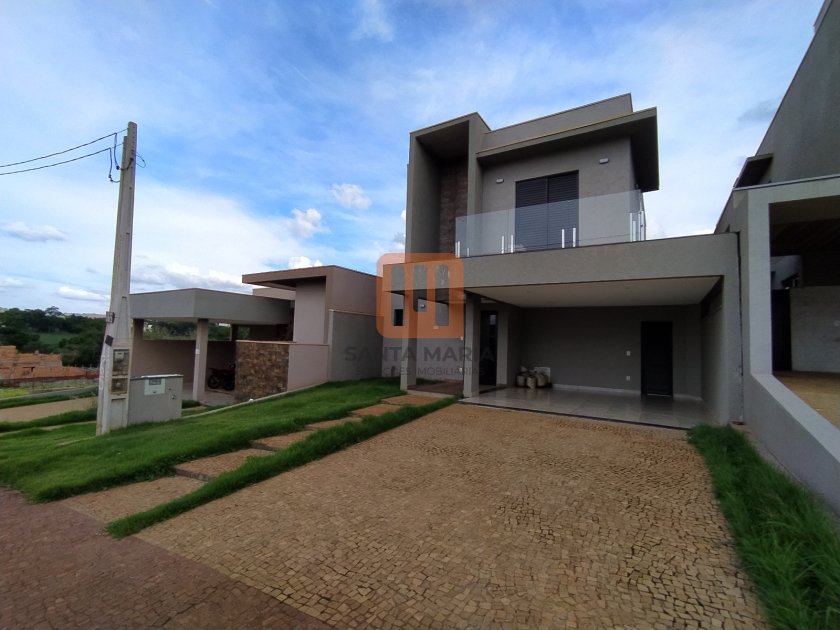 Casa para alugar no condomínio Terras De Bonfim - Praça San Tiago em Terras De Bonfim, Ribeirão Preto - código 58763