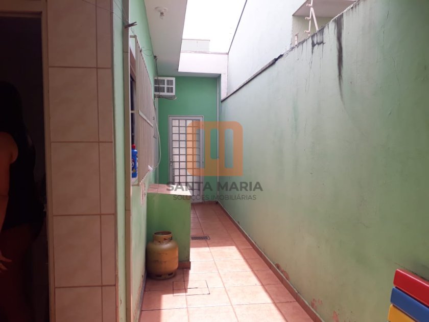 Casa para comprar em Jardim Palmares, Ribeirão Preto - Quintal/corredores (unidade) - foto 2 código 59102