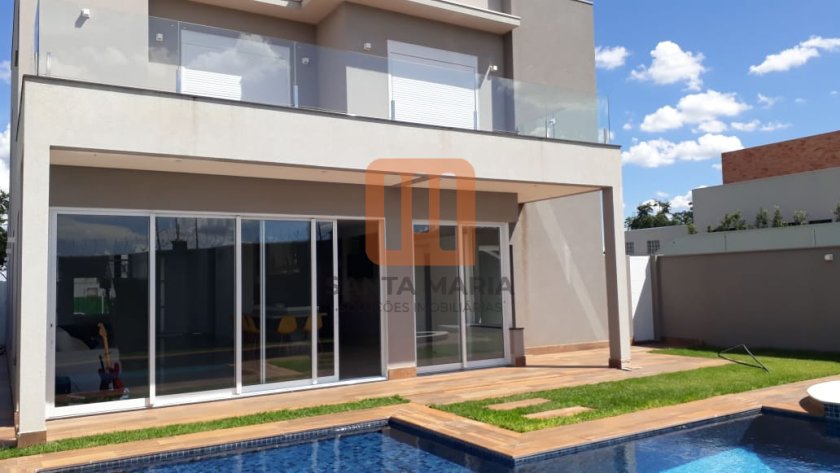 Casa para alugar em Alphaville, Ribeirão Preto - Piscina (unidade) - foto 3 código 61061