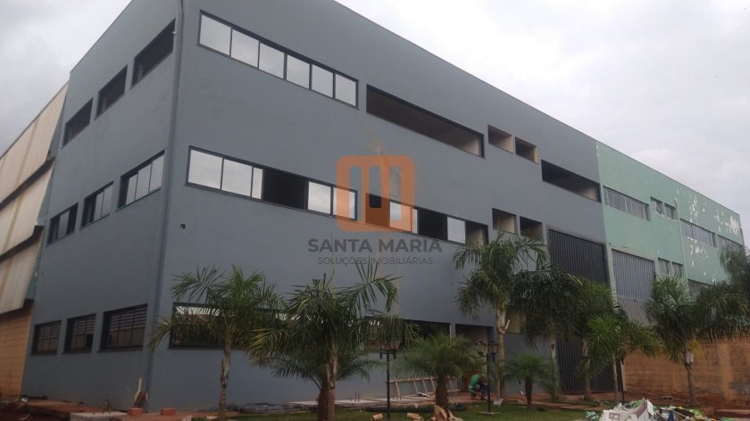 Salão-Galpão para comprar em Distrito Industrial, Cravinhos - Fachada Unidade (unidade) - foto 2 código 63519
