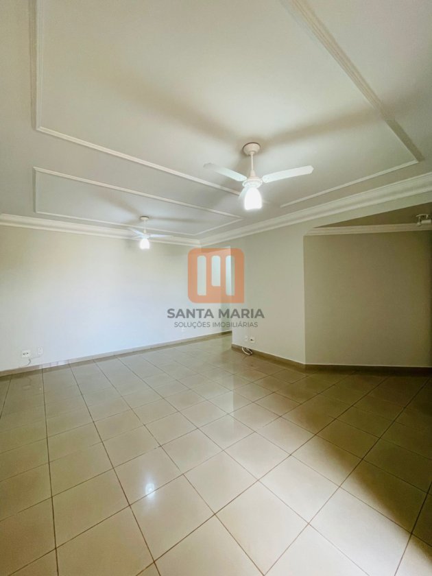 Apartamento para alugar em Jardim Paulistano, Ribeirão Preto - Sala (unidade) - foto 2 código 64329