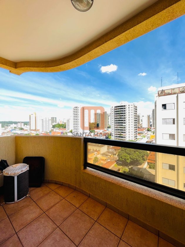 Apartamento para comprar em Centro, Ribeirão Preto - Varanda/Sacada (unidade) - foto 3 código 65267