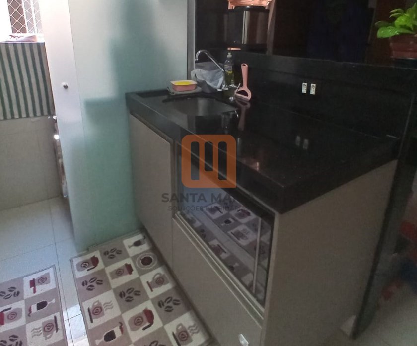 Apartamento para comprar em Jardim José Sampaio Junior, Ribeirão Preto - Cozinha (unidade) - foto 3 código 65376