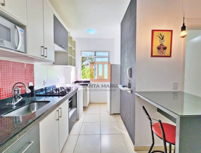 Apartamento para comprar em Jardim Itaú, Ribeirão Preto - Cozinha (unidade) - foto 2 código 65488