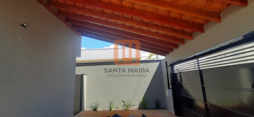 Casa para comprar em Santa Cecília (Bonfim Paulista), Ribeirão Preto - Garagem/estacionamento (unidade) - foto 2 código 65565