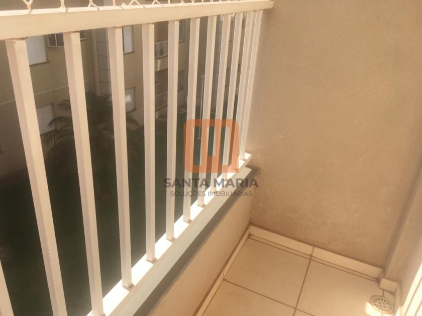 Apartamento para comprar em Ipiranga, Ribeirão Preto - Varanda/Sacada (unidade) - foto 3 código 65661