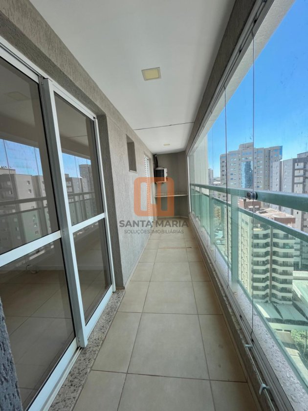 Apartamento para alugar no bairro Jardim Botânico, Ribeirão Preto - Varanda/Sacada (unidade) - foto 3 código 65703