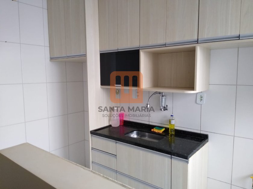 Apartamento para comprar em Parque São Sebastião, Ribeirão Preto - Cozinha (unidade) - foto 3 código 66673