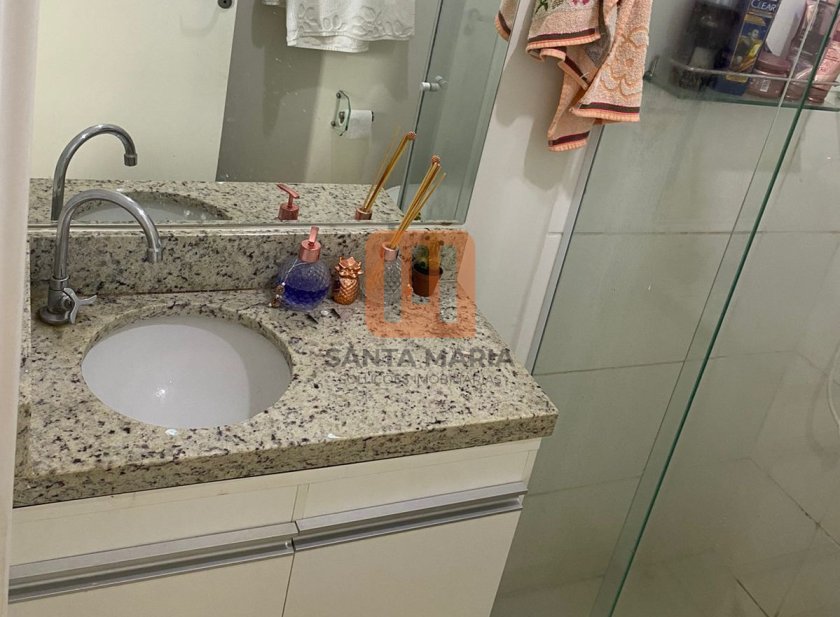 Apartamento para comprar em Quintas de São José, Ribeirão Preto - Banheiro/lavabo (unidade) - foto 3 código 67379
