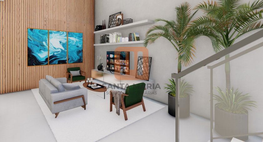 Casa para comprar em Vivendas da Mata, Ribeirão Preto - Sala (unidade) - foto 3 código 68483