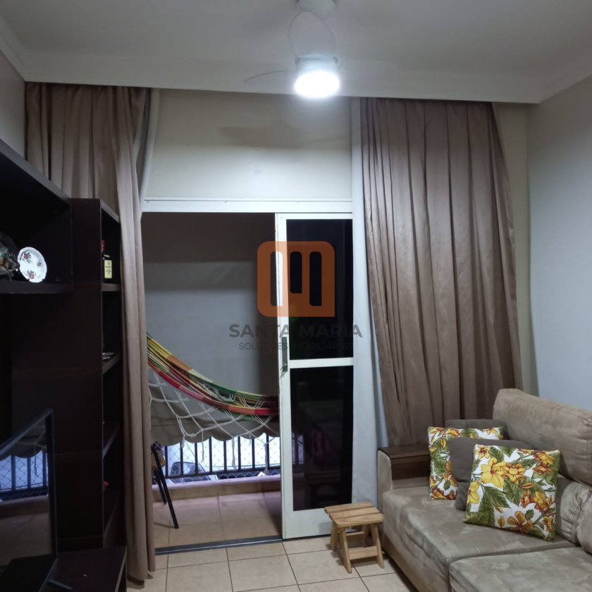 Apartamento para comprar em Parque Bandeirantes, Ribeirão Preto - Sala (unidade) - foto 3 código 68997